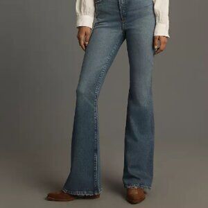 Good American Good Legs High-Rise Flare Jeans